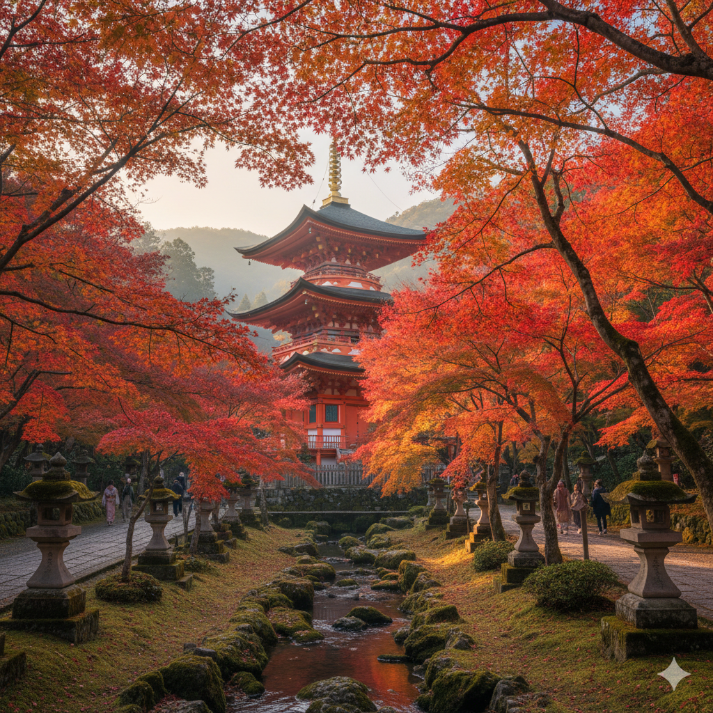 「心で味わう京都の秋――紅葉と歴史の五感旅」