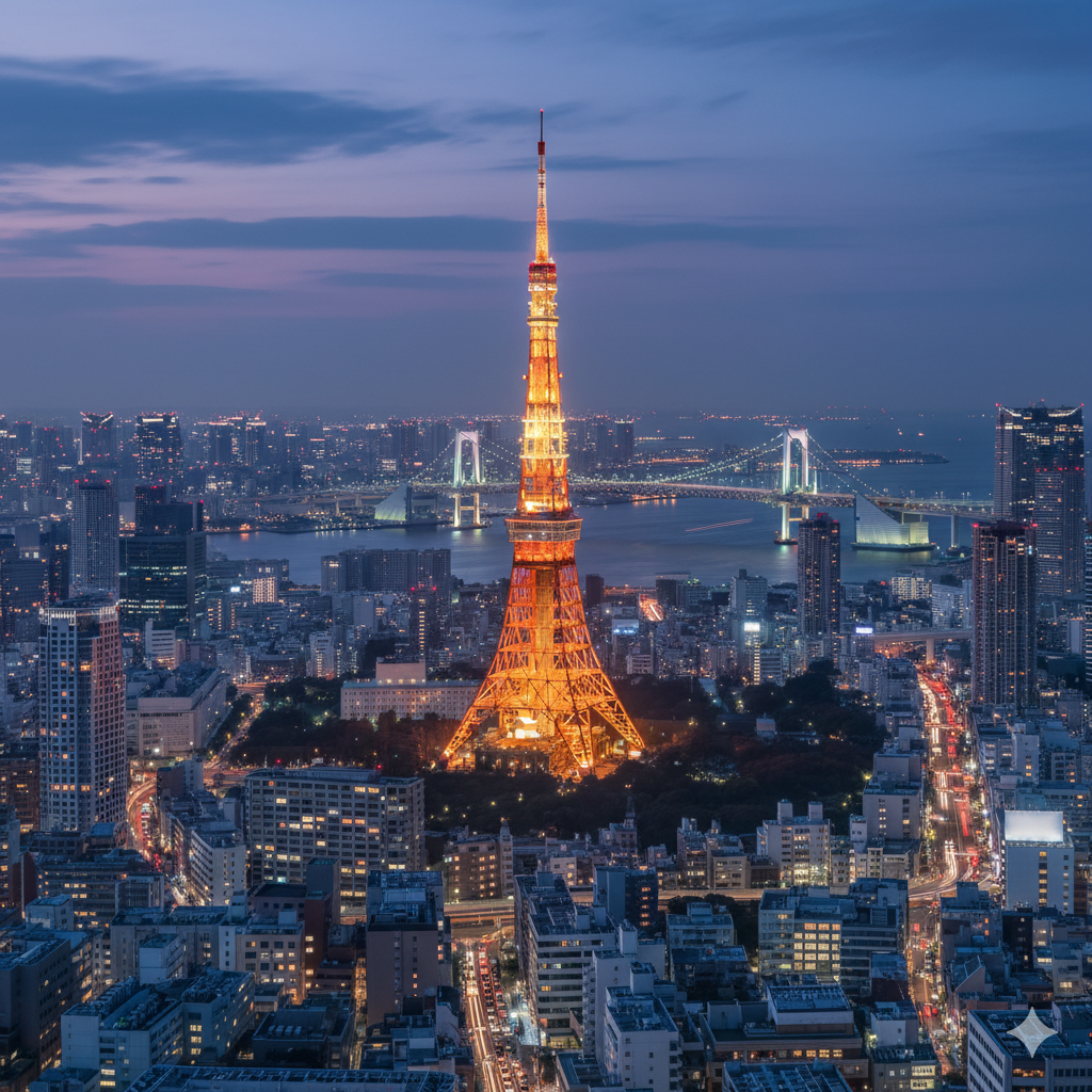 東京タワーからスカイツリーまで|特等席で楽しむ夜のドライブ