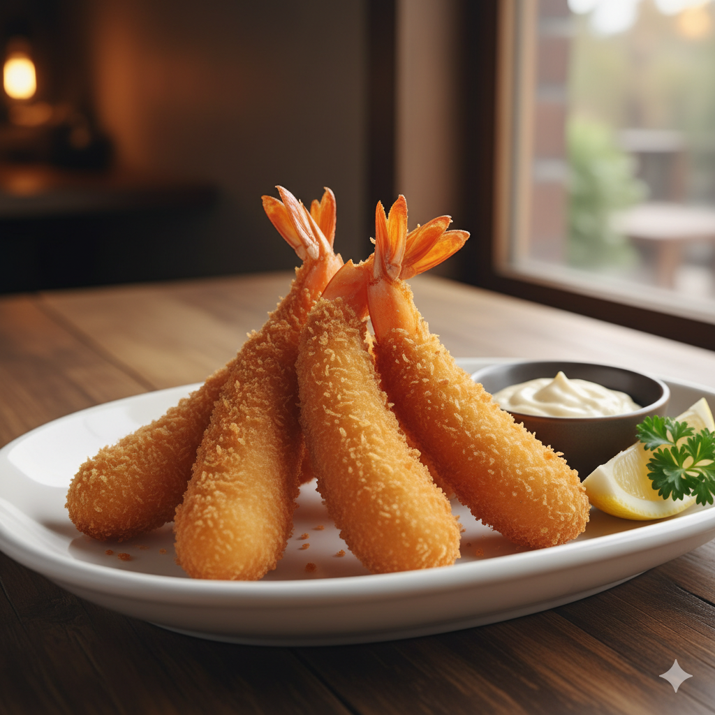 ゾウさんパクパクが立川でデカ盛り挑戦!巨大エビフライとチーズ豚カツの衝撃