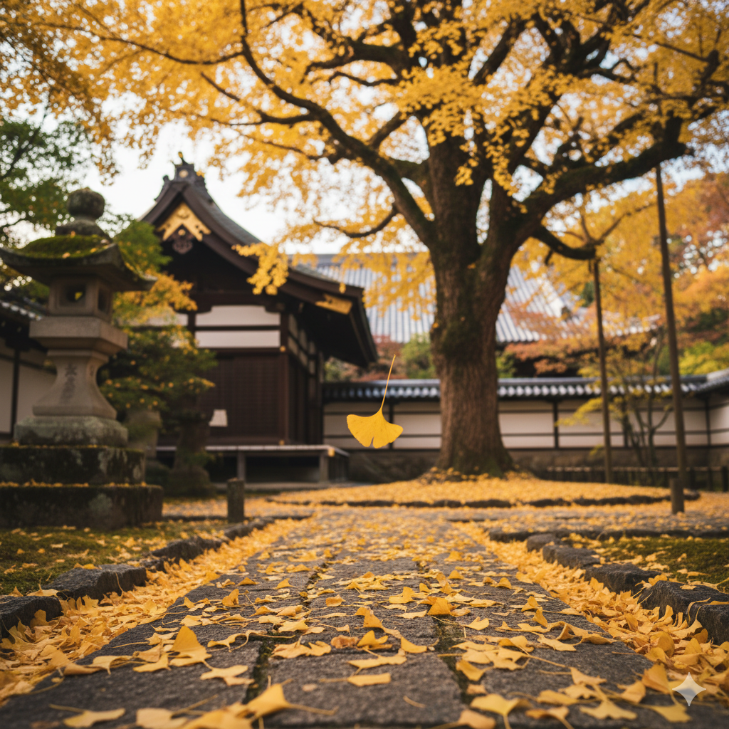 「京都の秋を彩る銀杏名所｜黄金色の絶景散策ガイド」