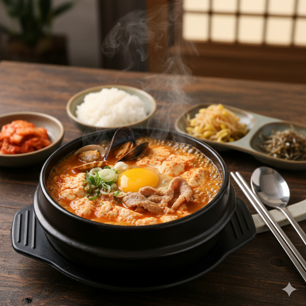 寒い夜にぴったり!家庭で作れる豚キムチスンドゥブレシピ