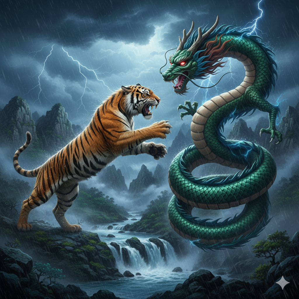 TIGER & DRAGON|選択と覚悟が試される心理戦ボードゲーム